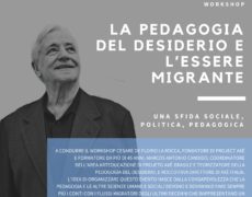 Workshop: la pedagogia del desiderio e l’essere migrante con Cesare De Florio La Rocca del projecto Axè- Brasile