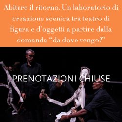 Laboratorio con Fabiana Iacozzilli e Luca Lòtano (Asinitas) !! LISTA D'ATTESA!!