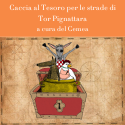 Squadre miste di grandi e piccoli si ritroveranno in giro per le botteghe e i negozi di Tor Pignattara, alla ricerca di canti, storie, ricette ma anche frutta e verdura appartenenti a diverse culture.