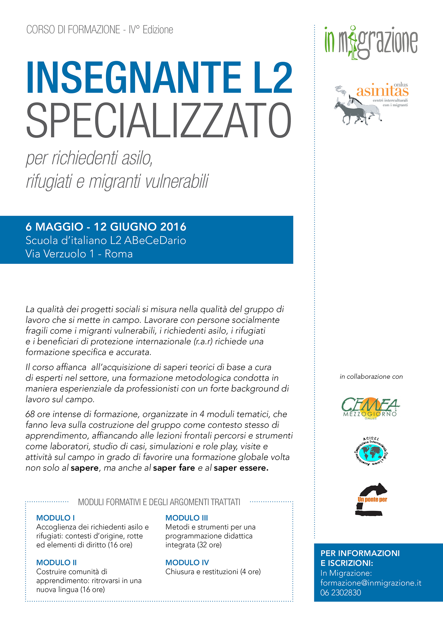 INSEGNANTE L2 locandina2016