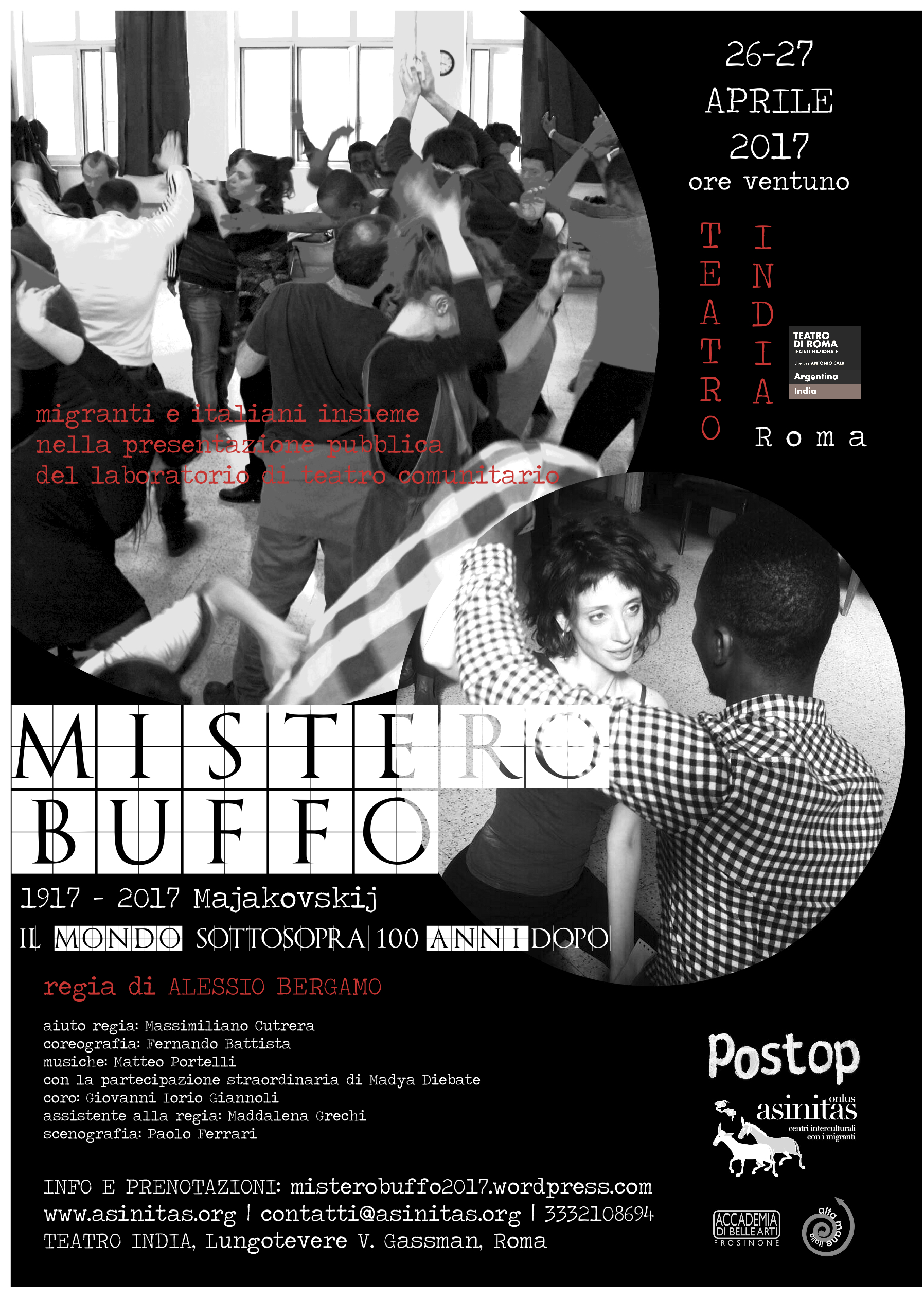 mistero buffo locandina a3 mistero buffo locandina a3