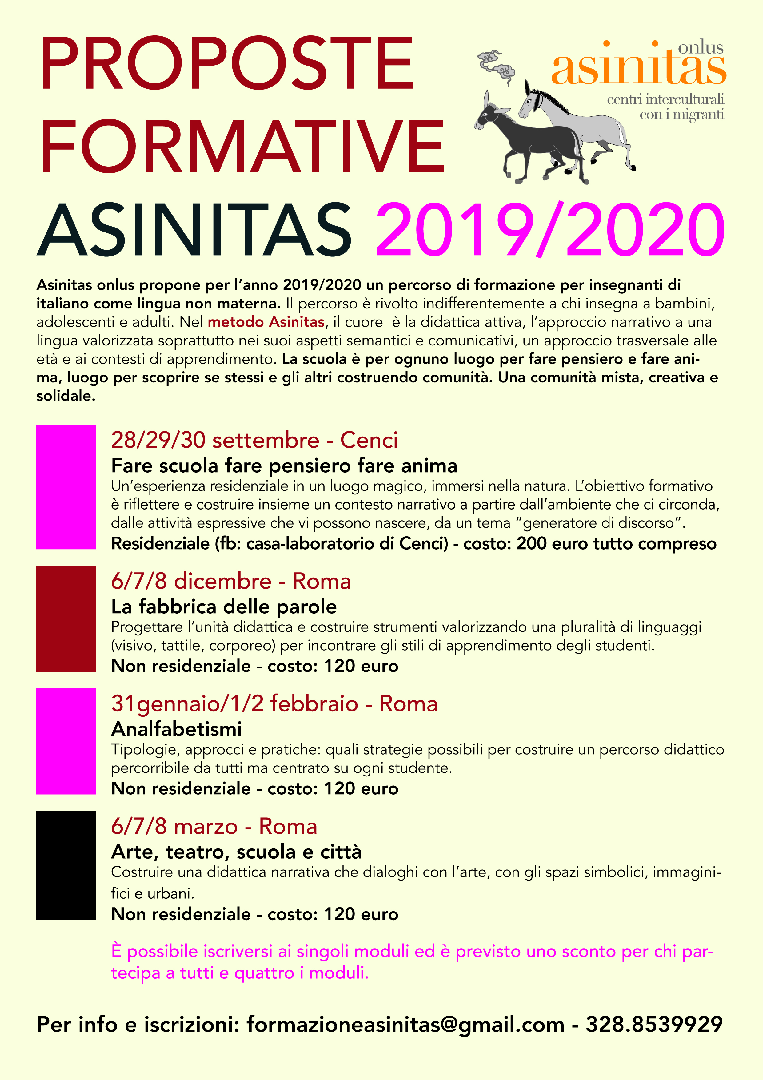 FORMAZIONI 19-20 Web FORMAZIONI 19-20 Web